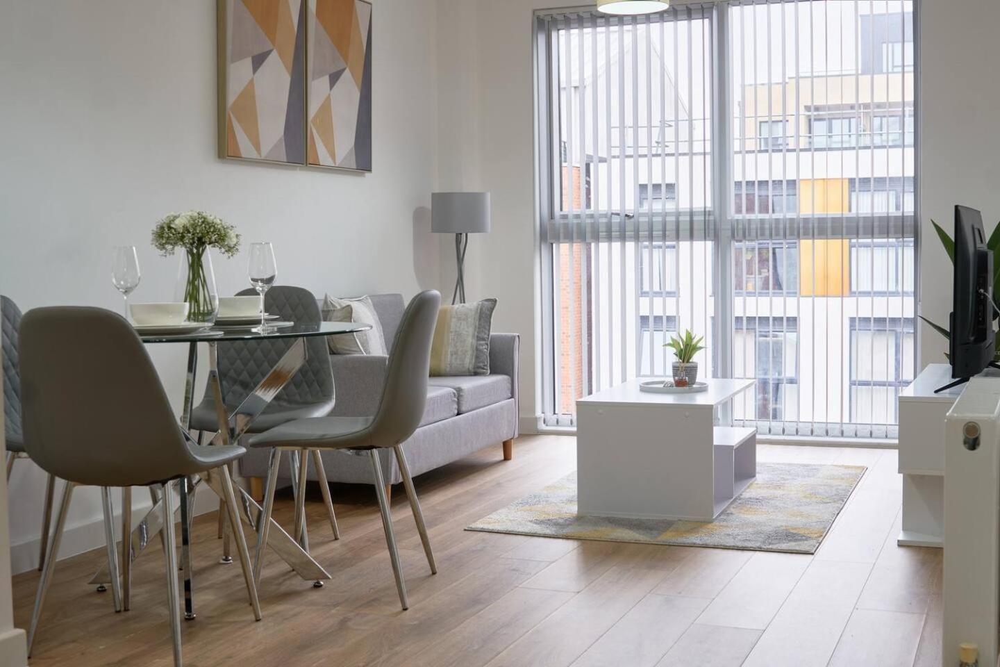 Modern Central Apartment - City Centre - Fast Wifi - Near Utilitia Arena & Icc Birmingam Exterior foto